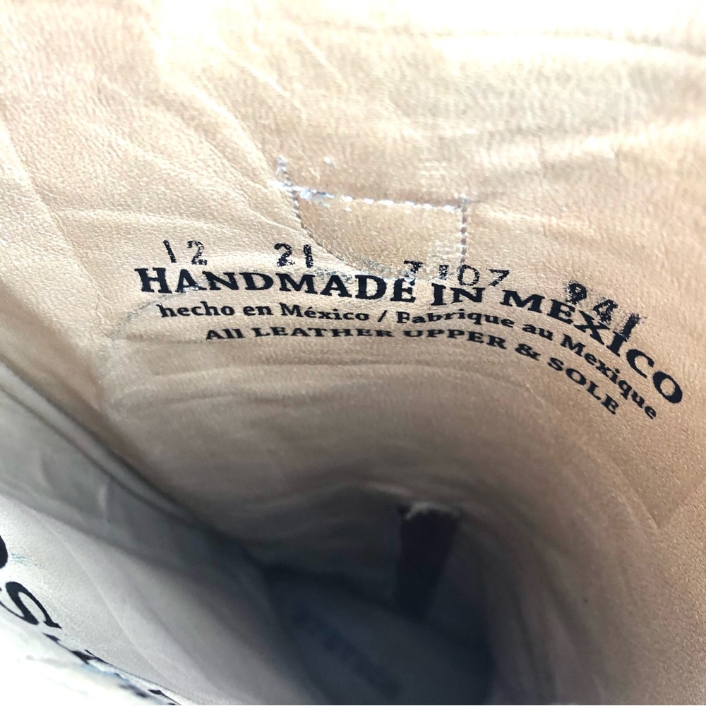 Stetson Handmade Leather Riding Boots - Picture 9 of 9